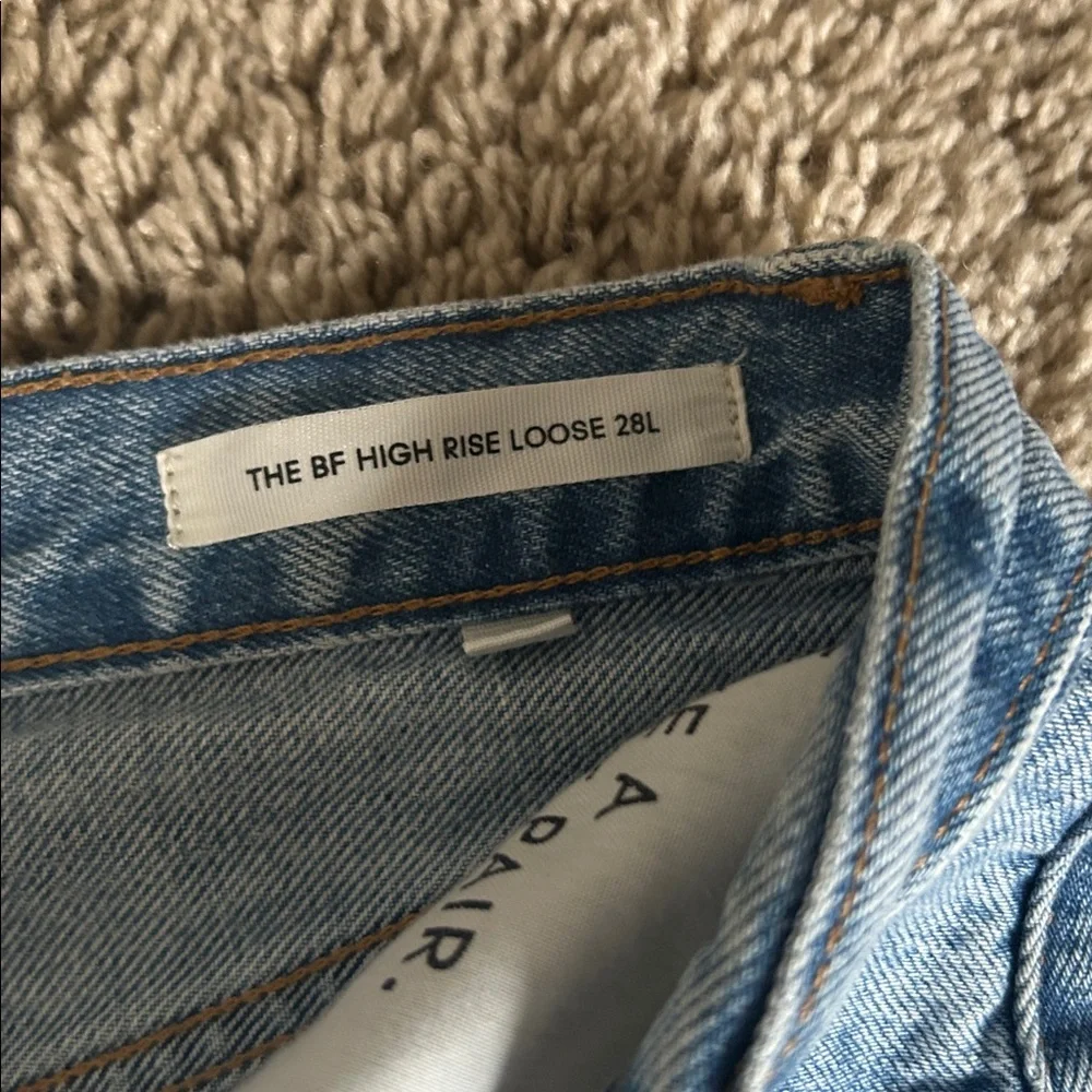 Denim Forum Light Blue Button-Fly Jeans - Picture 3 of 4